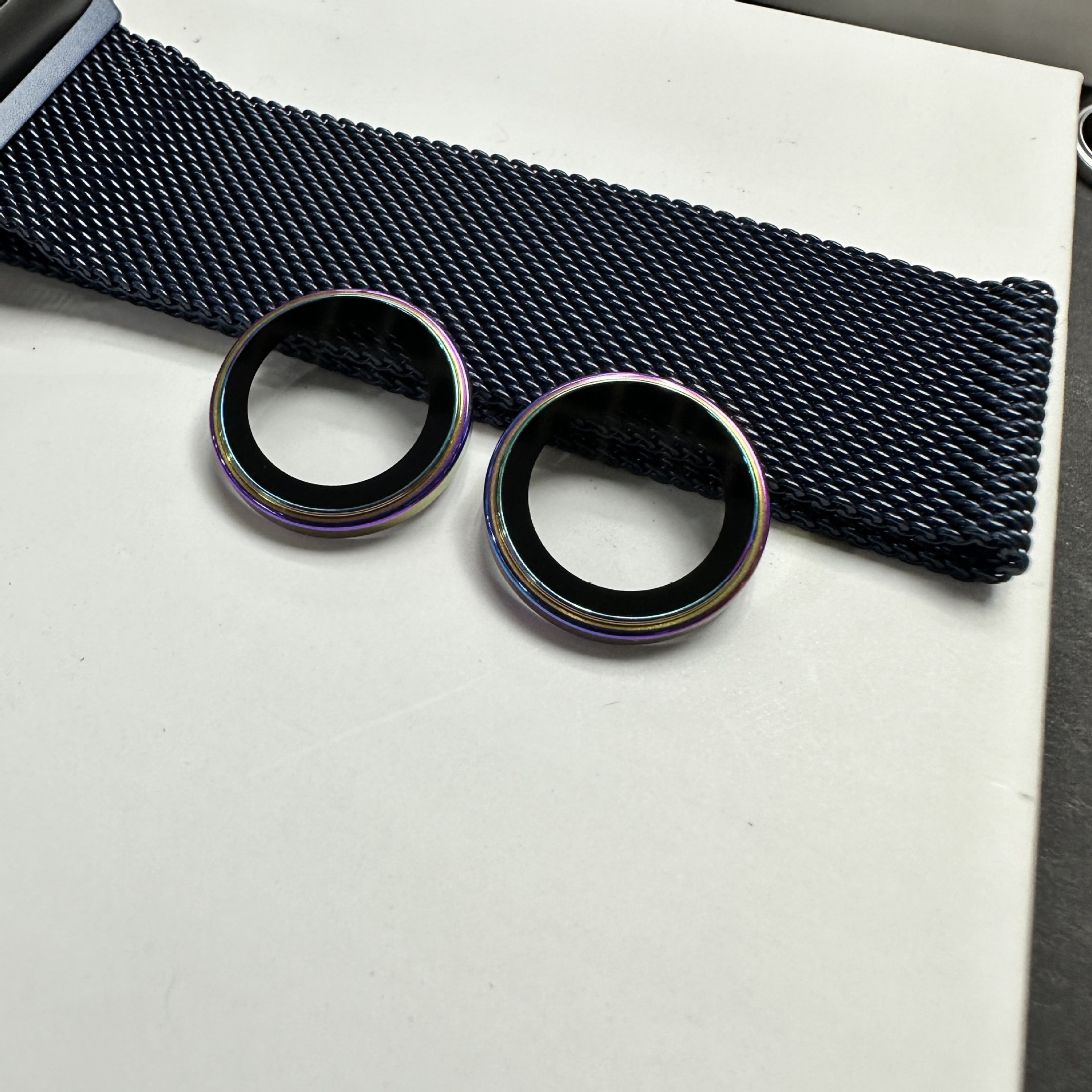 Aplicable iPhone15Pro Cámara protector metal águila ojo lente de protección de la película iPhone15promax