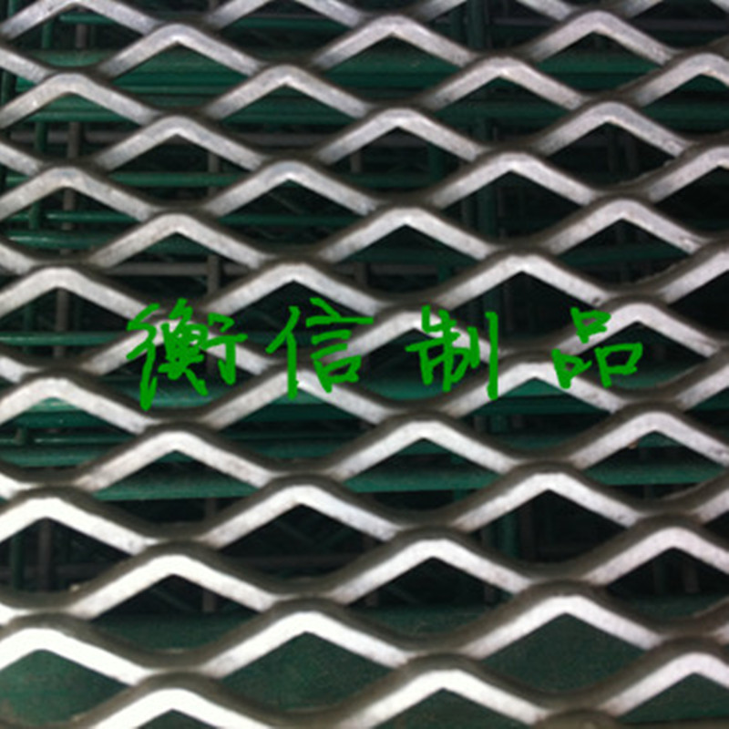 批发加厚铝板网拉伸鱼鳞网 菱型孔装饰网机械防护罩铝板冲孔网