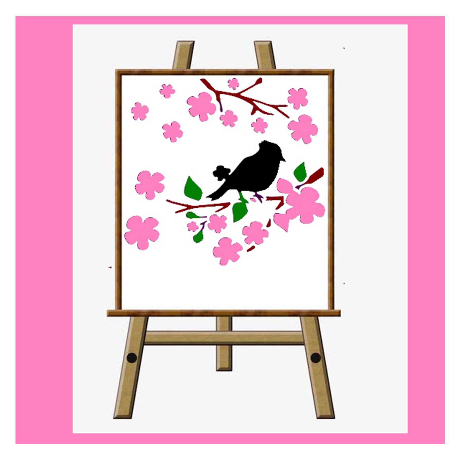 Template, inkjet birds, for import, Amazon
