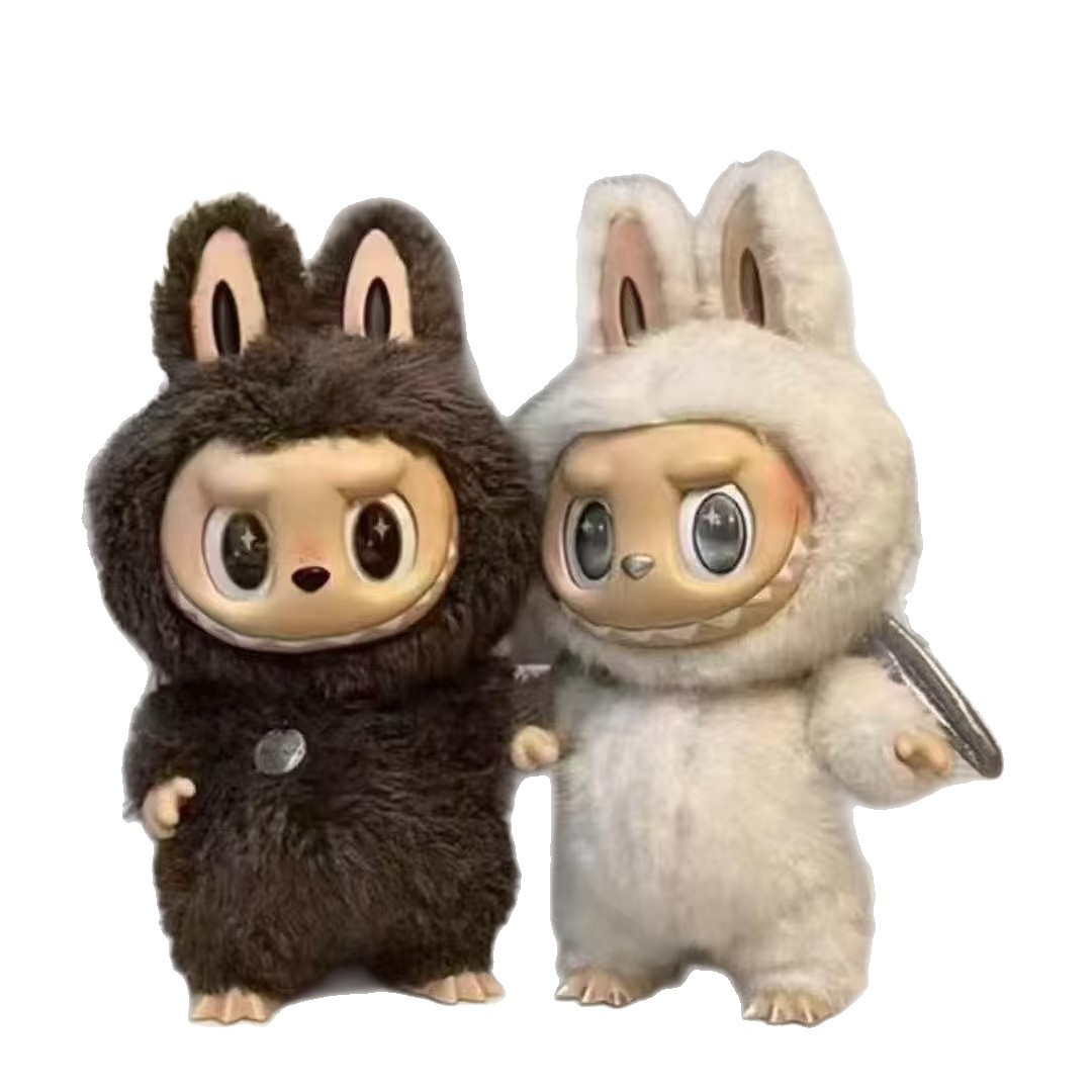 Labubu personalizado 38cmZimomo arcángel arcángel jefe muñeca de peluche muñeca Labubu