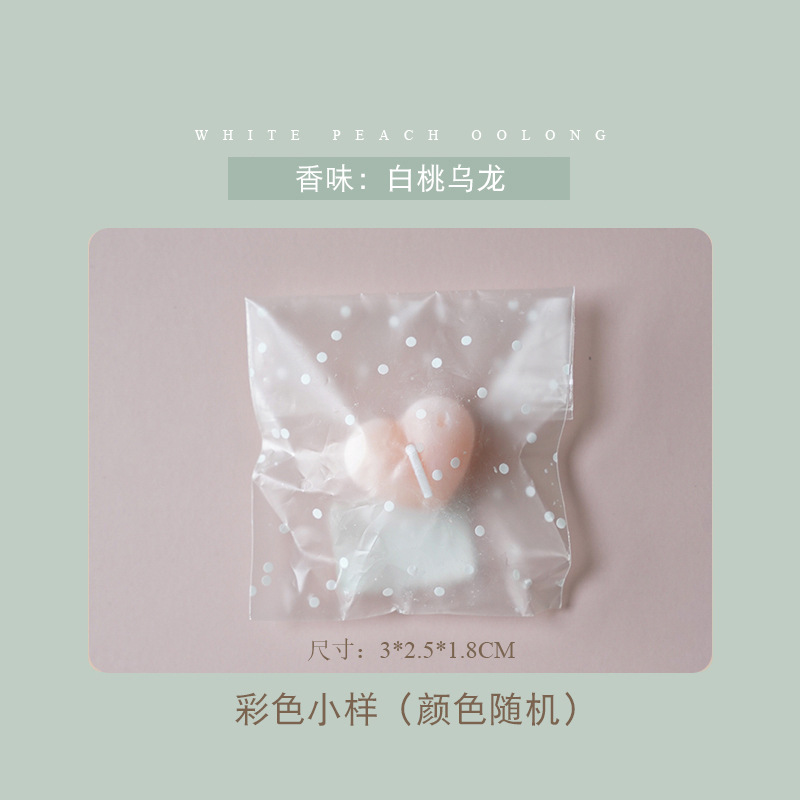 Fragancia de la muestra de la vela del Aromatherapy: Oolong blanco del melocotón (color al azar)