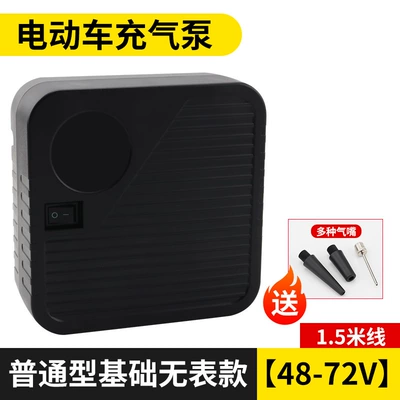 Hava nasosu Car 48V96V High Voltage - ordinary-basic-model-without-watch-48-72v-15m-wires-various-air-nozzles