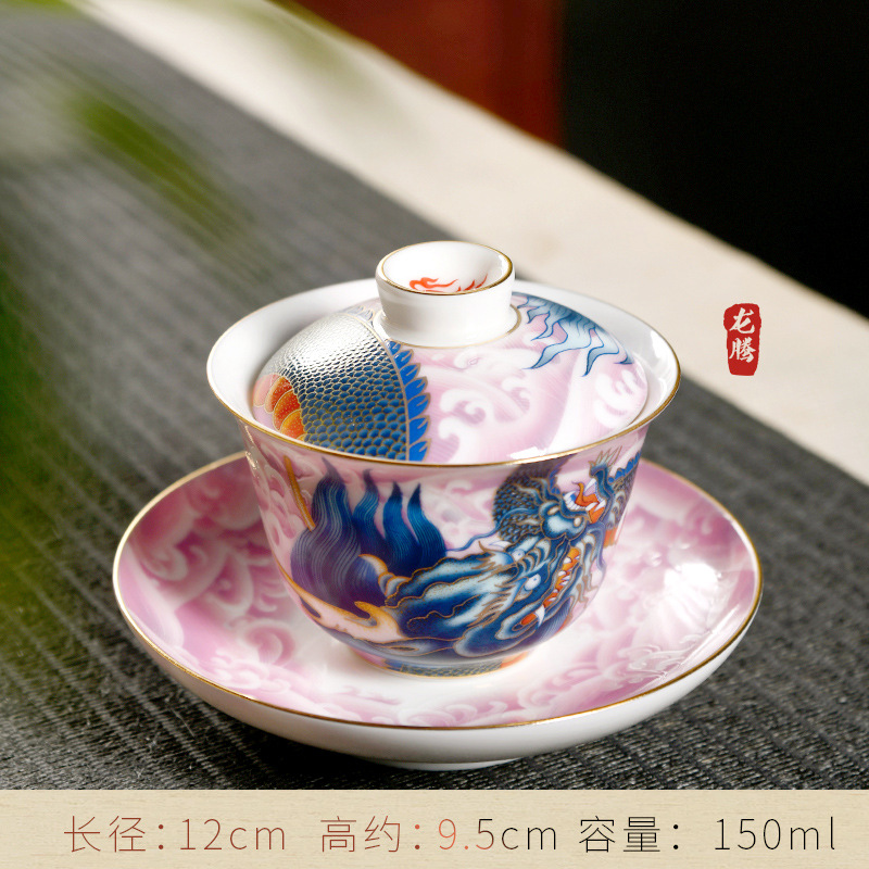 Longteng Shengshi No. 2 Sancai 그릇