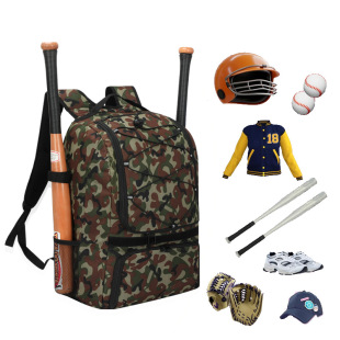 欧美户外棒球运动棒球装备背包大容量垒球带鞋隔层分离设计棒球包-阿里巴巴