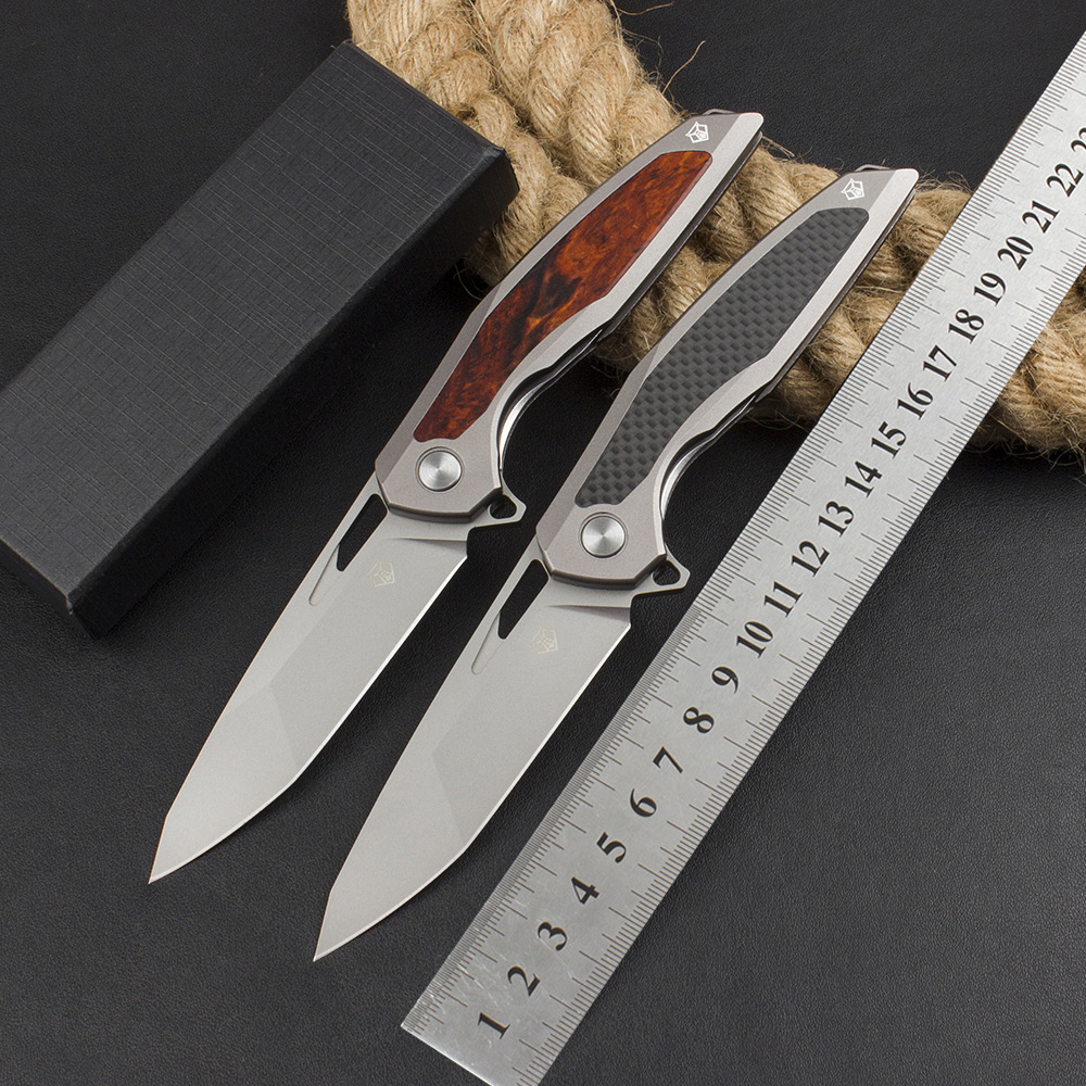 熊头F95NL户外折叠刀多功能高硬度防身刀具救生刀军刀户外野营刀