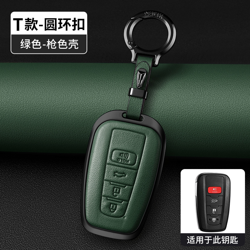 T 스타일 그린 [건 쉘 + 라운드 버클]