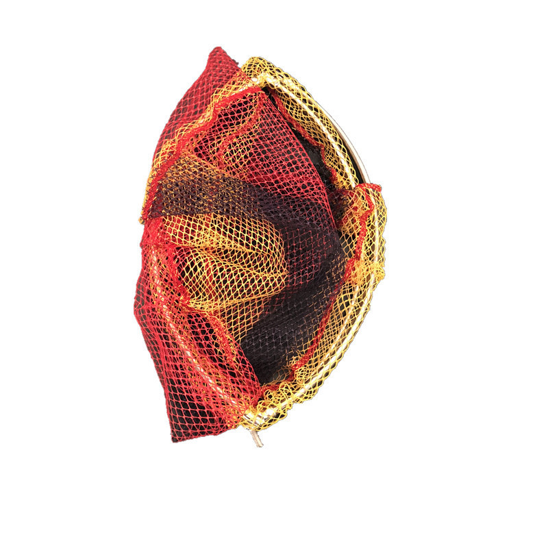 Copiar cabeza de red de acero inoxidable Copiar cabeza de red plegable línea de raqueta de polo Copiar cabeza de red de pesca Copiar pegamento Copiar bolsillo de pesca