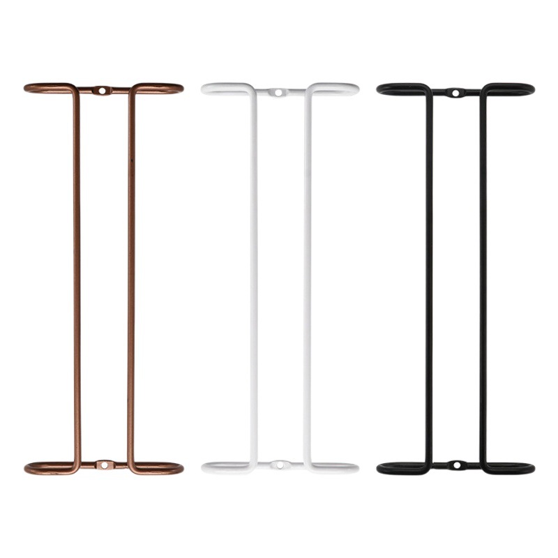 Upside down rack wine cabinet upside down wine glass storage rack hanging glass rack cabinet iron black wine glass rack