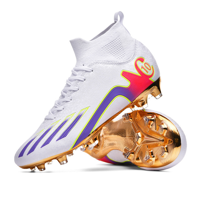 Neue hohe Hallenfußballschuhe mit langen Spikes für Wettkampf und Training, Outdoor-Sportschuhe, Cross-Border_voghion.com