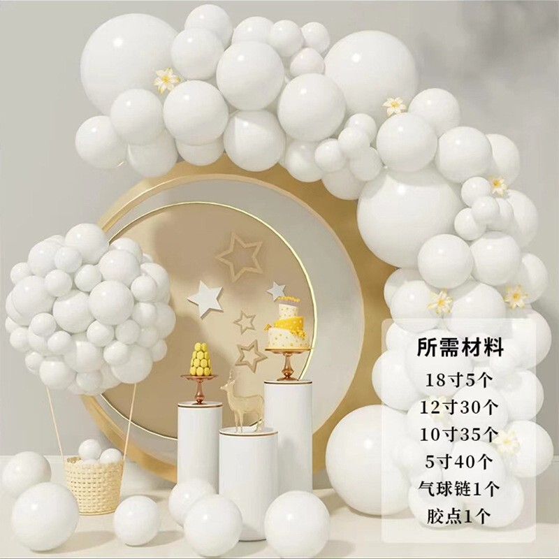 Amazonクロスボーダーバルーンセット 誕生日 プロポーズ 告白 結婚式 イベント シーンレイアウト 無地バルーンセット|undefined