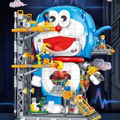 2025 新ドラえもんドラえもんビルディングブロック組み立ておもちゃモデル装飾ギフト