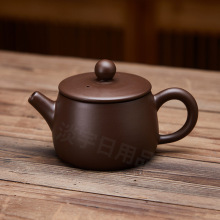 紫砂壶一件代发；小汉瓦壶茶壶茶具手工小容量功夫泡茶壶大口壶
