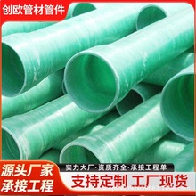 玻璃鋼管阻燃電纜保護管玻璃增強纖維塑料復合管夾砂管玻璃鋼穿線