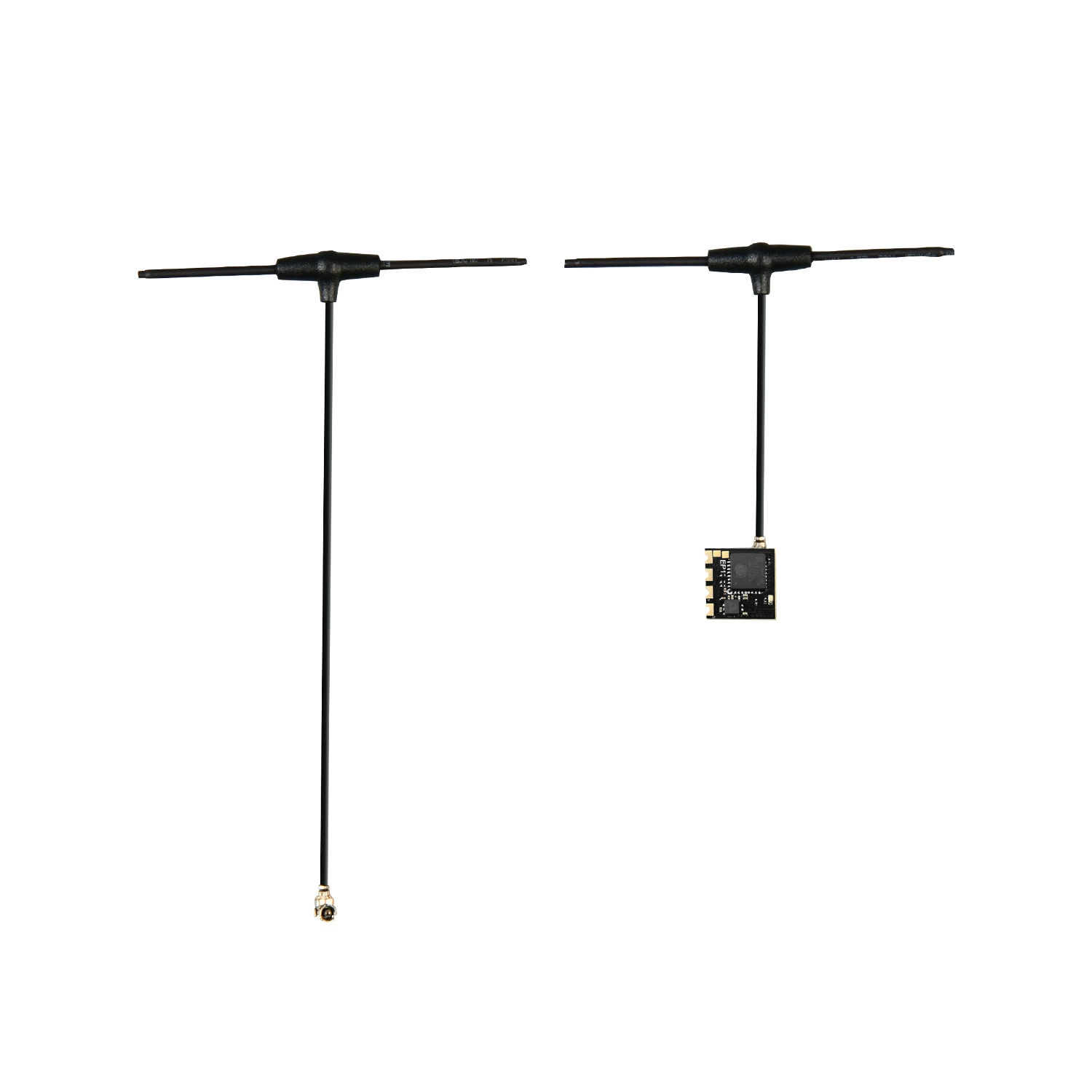 Приемник всенаправленной антенны ELRS типа Т поставляется стандартно с высокой чувствительностью 0,42 г для дальних расстояний REC2400SM