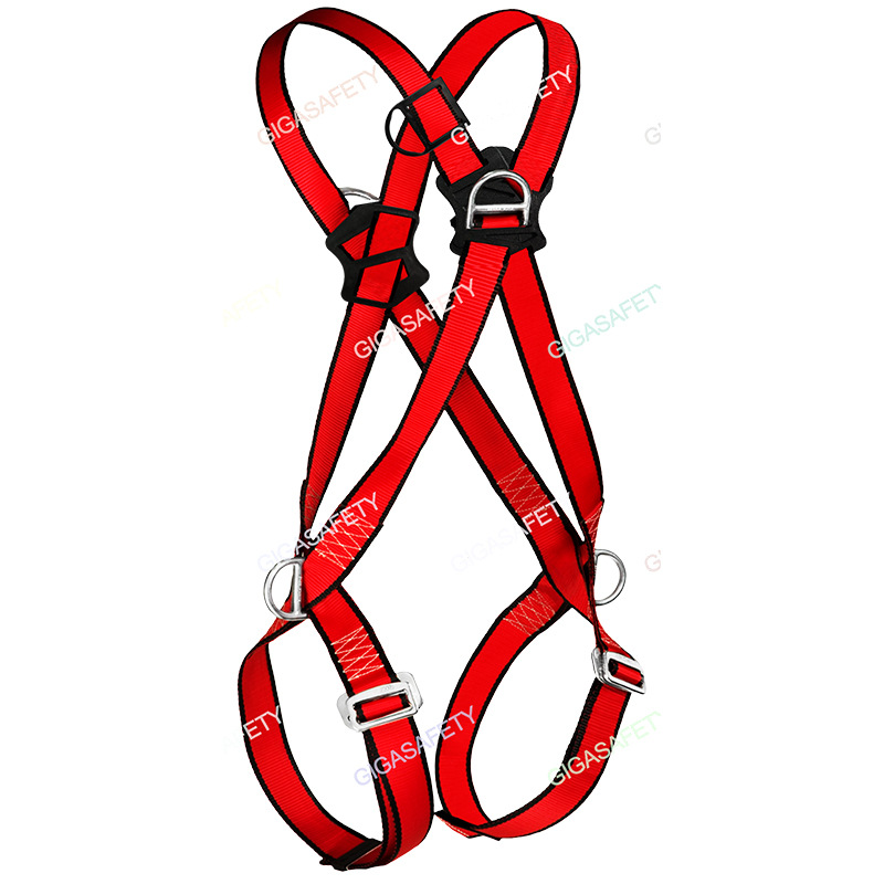 厂家 U4202，CE,ANSI 认证 高空作业悬挂式建筑防坠落安全带