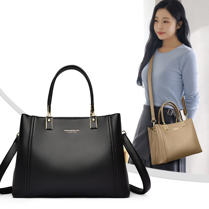 2026 new collection: stylish and elegant handbags for middle-aged women, featuring a large capacity and designed for commuting