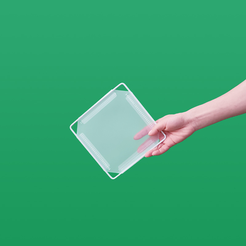 투명한 백색 17*17