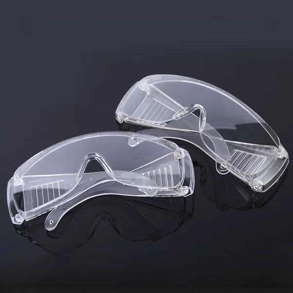 Factory wholesale blinds goggles anti-spray labor protection glasses anti-fog new all-transparent goggles