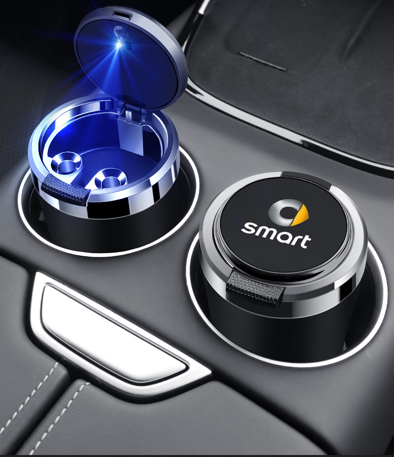 Suitable for Mercedes-Benz smart fortwo smart four elf #13 car ashtray metal liner flame retardant