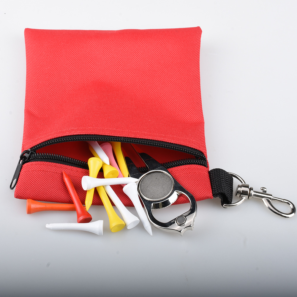 Bolsa de golf bolsa de tela TEE bolsa de golf bolsa de clavos bolsa de cintura bolsa de accesorios