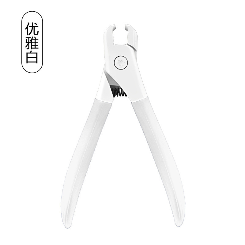 マニキュア爪切り、大開口、硬くて厚い爪切り、省力、飛沫防止、ワンラインカット、ネイルサロン専用爪切り|undefined