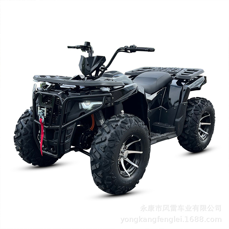 Cuatrimoto Eléctrica ATV 4WD Todoterreno 10000W de Hierro y Plástico con Transmisión por Eje image 6