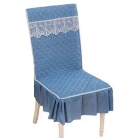 通用椅子套罩连体坐垫餐桌椅套家用防滑餐椅垫屁垫椅子靠背垫包邮