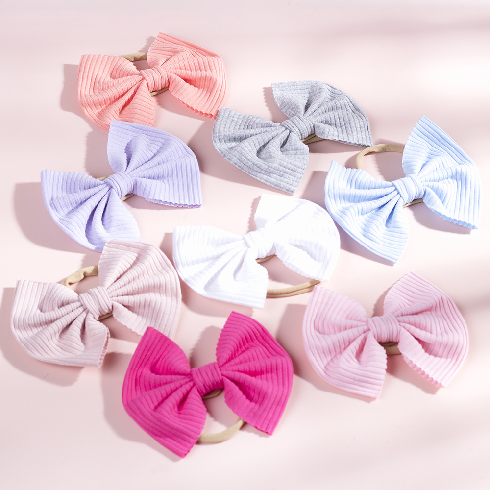 Simple Elastic Bow Headband display picture 12