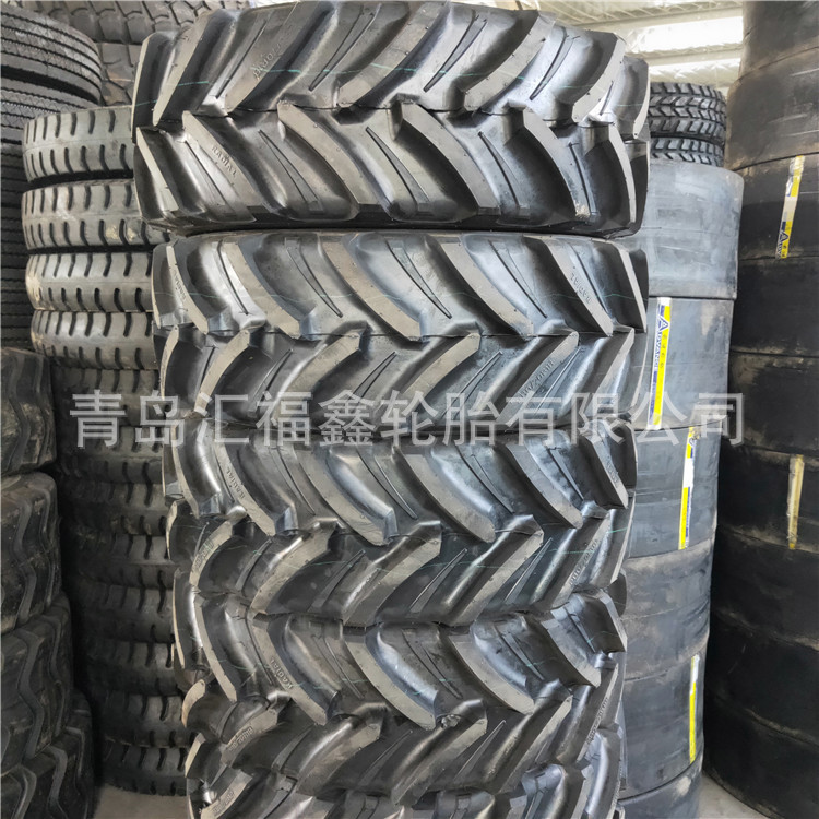 供应拖拉机子午线轮胎280/70R20农用钢丝轮胎R-1W人字花纹