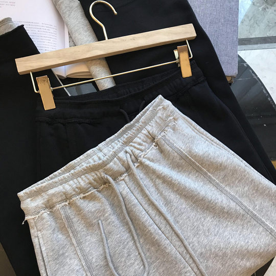 2023 Spring and Summer New High Waist Slimming Harem Pants Comfortable Leg Straight Pants Super Joker Sport
