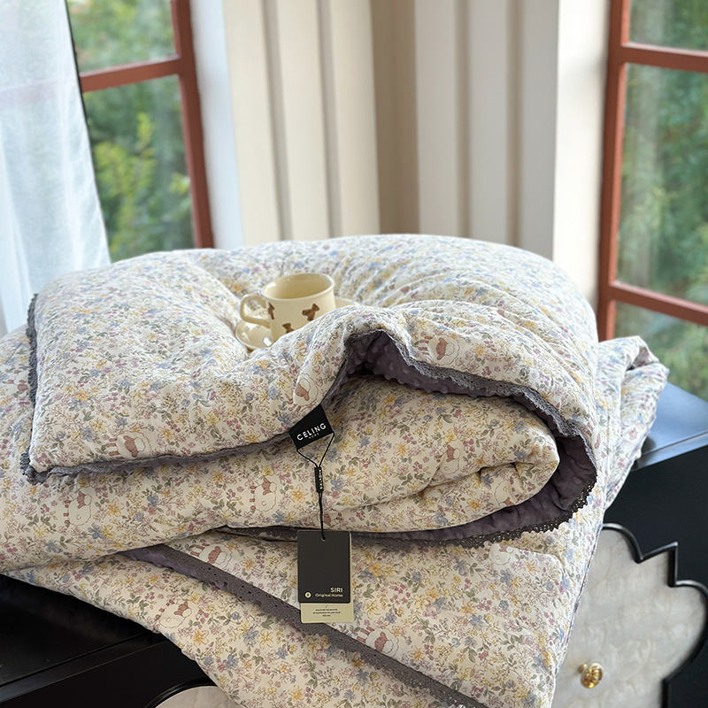 면 거즈 비니 퀼트 - 양의 정원 면 거즈