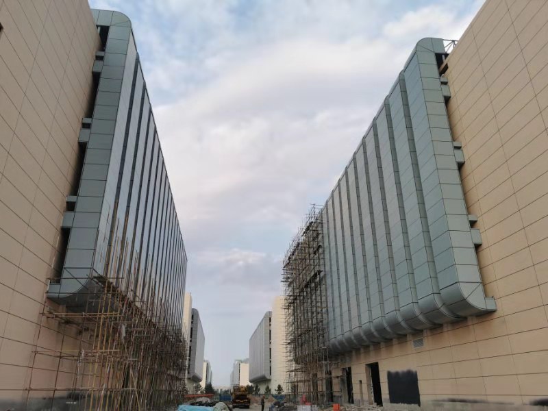 铝塑板幕墙设计制作安装 铝板幕墙设计制作安装选安迪钢构