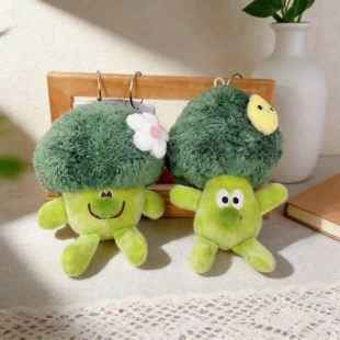 Мягкий брелок-игрушка брокколи подвеска на рюкзак