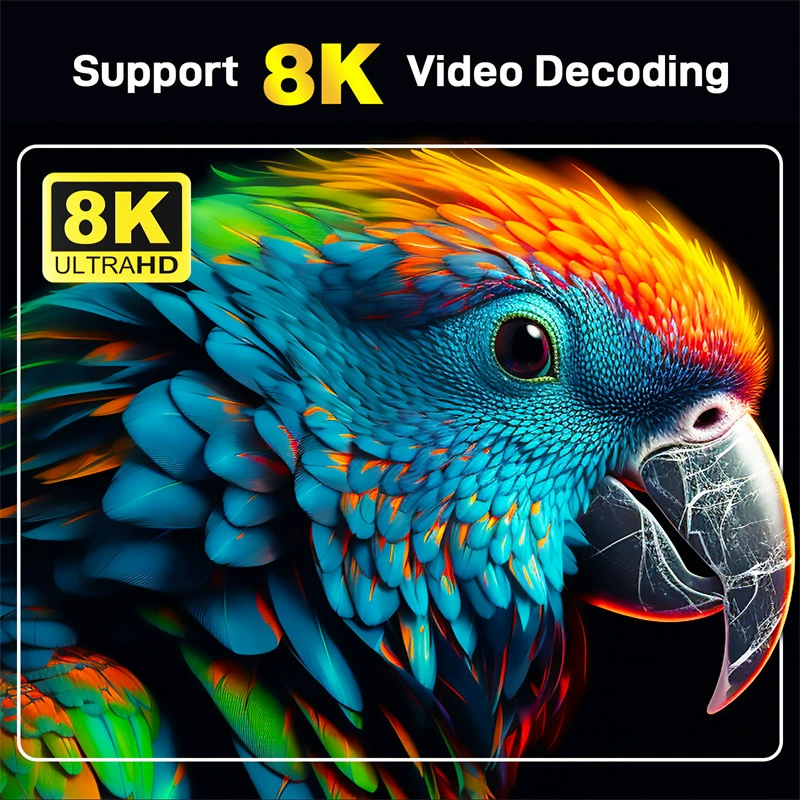 TV98 PLUS ATV приставка H313 Android 14, 8K, двухдиапазонный Wi‑Fi, TV BOX