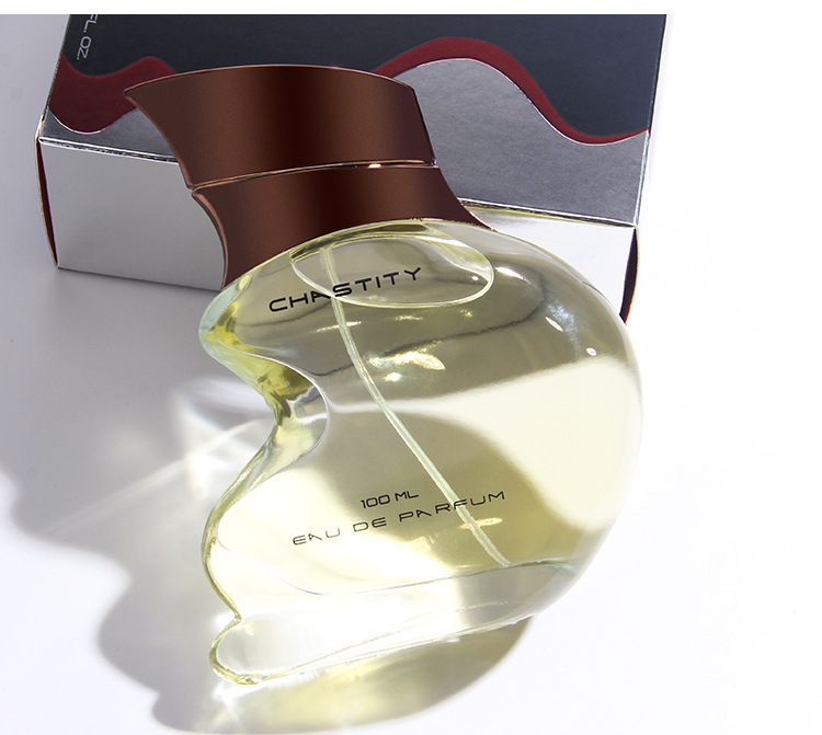 Profumo maschile semplice e caldo Dubai, flacone dalla forma creativa, tentazione, fragranza di legno di sandalo durevole, 100 ml_voghion.com