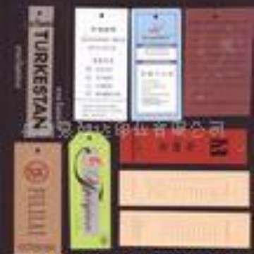 厂家值供服装吊牌吊卡纸卡标签等