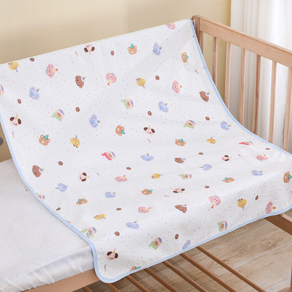 Children's gauze breathable waterproof handheld soft mattress for…