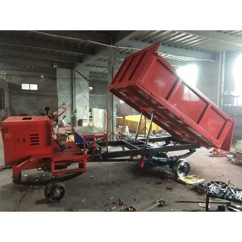 轨道运输车 钢轨建设混凝土施工物料运输车 25马力柴油两驱工具车