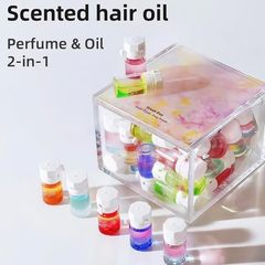 香水 & ヘアオイル 2-in-1 – ヘアケア ヘアオイル フローラル フレグランス ナリッシング リペア ダメージ ヘア エッセンス