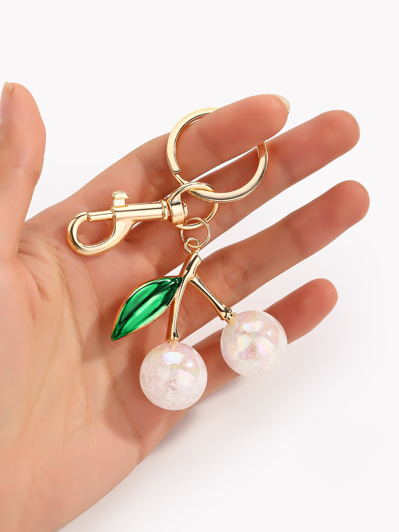 1 Piece Resin Cherry Bag Charms display picture 7