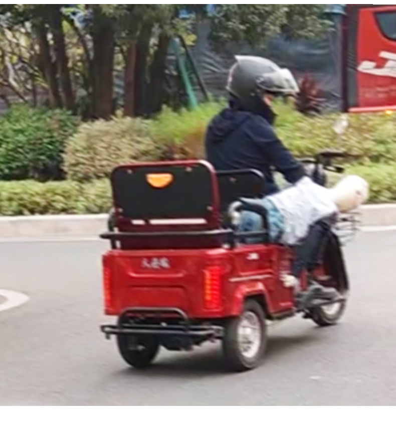 Elderly Battery Car Pick up and Drop up Kidsren's Rear Straps Electric Car Rear Seat Fixed Car Kidsren's Tricycle Seat Belt