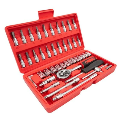 Mühərrik tənzimləmə alətləri: tool set 46-piece multi-functional