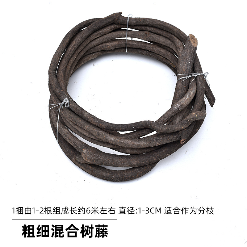 Árbol vid simulación vid seca montaña ratán rural paisaje decoración del paisaje vid seca vid vieja Montaña Roja tubería de vid