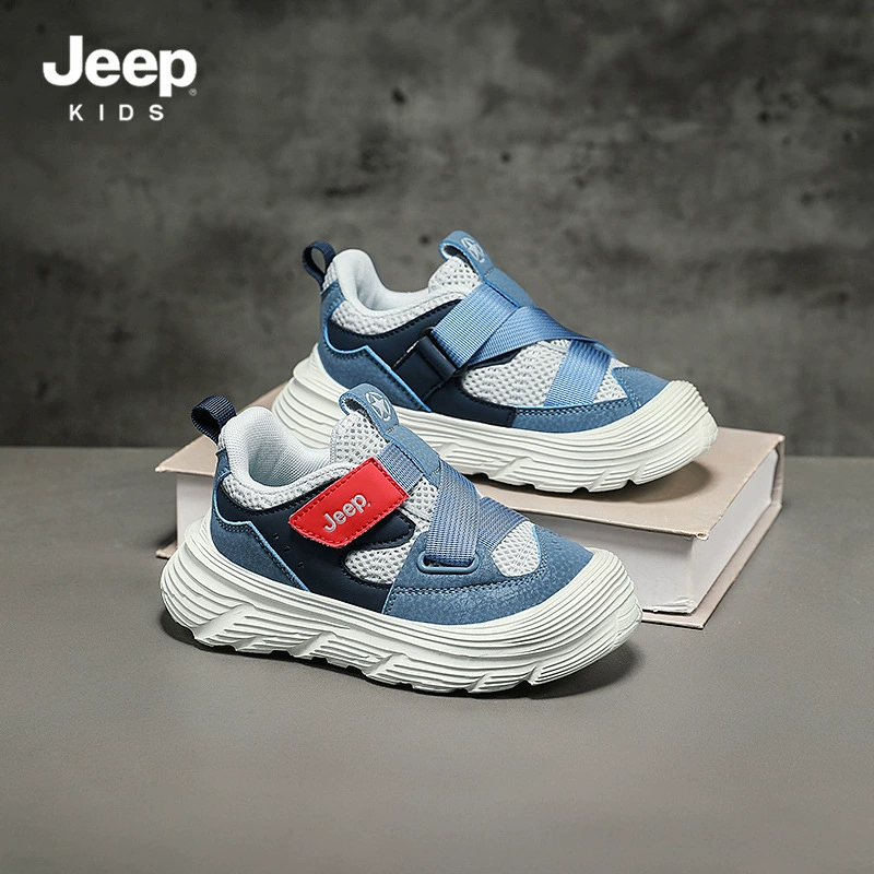 Jeep, дышащие нескользящие удобные спортивные туфли для мальчиков, осень, тренд сезона