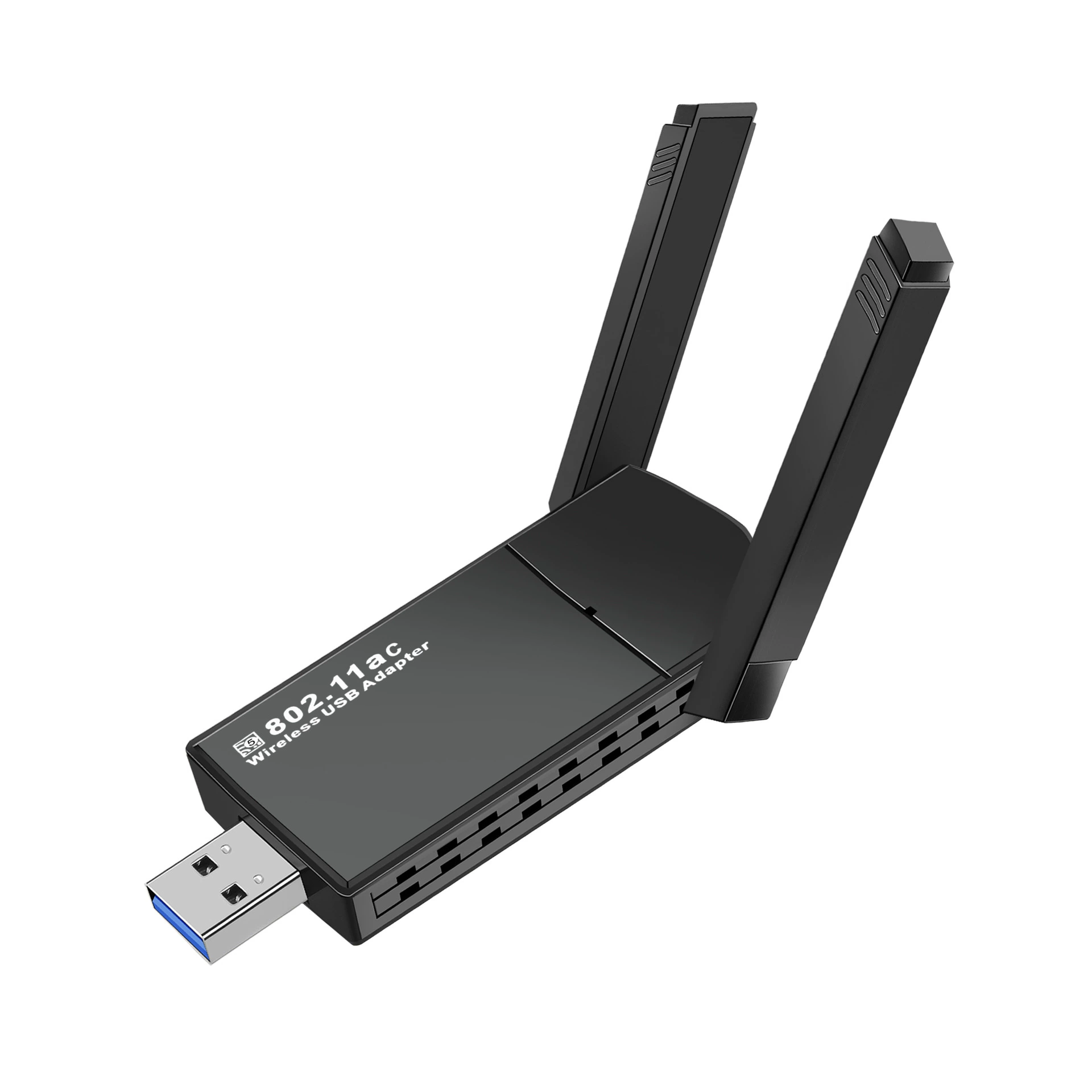 USB-беспроводная сетевая карта 1300 Мбит/с гигабитный двойной диапазон 5G без драйверов WiFi6 компьютерный приемник беспроводной оптовый