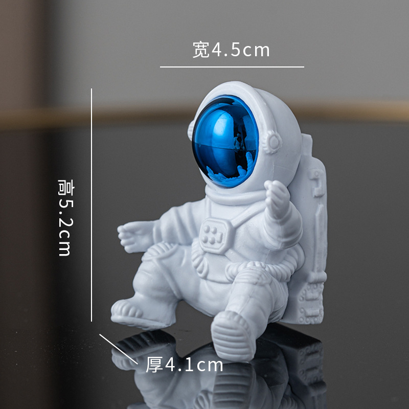新しい宇宙飛行士の装飾品宇宙飛行士の装飾部屋の装飾デスク小さな家具工場卸売子供の日のギフト|undefined