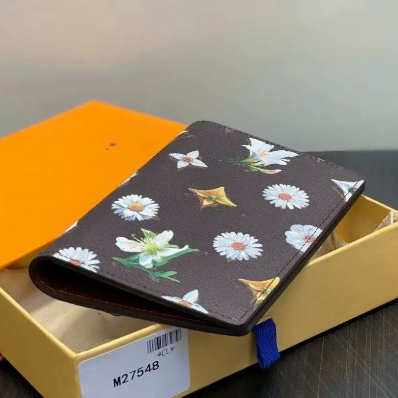 【Original Top Quality】2026 New Model BM& LV Wallet for Men and Women, Short Wallet, Clutch Bag, Original Leather Men's Bag