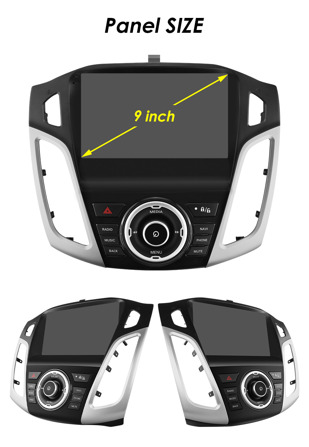 Suitable for 11-19 Models of Ford Focus Mk3 Android Smart Navigation Bluetooth Gps Integrated Reversing Camera System