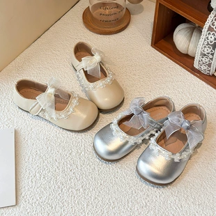 Туфли-лодочки для девочек белые мягкая подошва весна