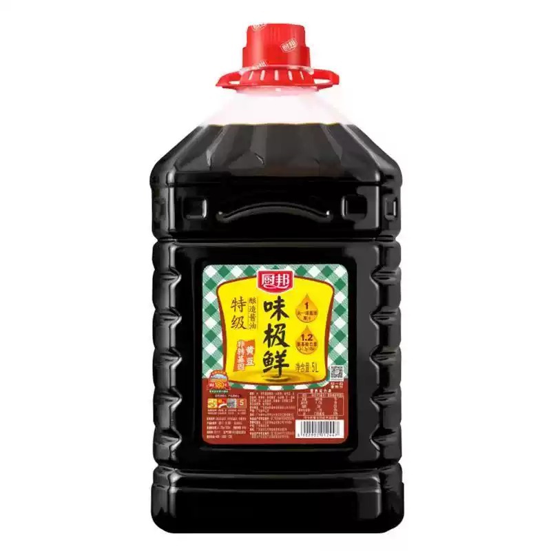 厨邦味极鲜5L 1.9L 1.63L 1.43L 1.25L 900ml 760ml 360ml酿造酱